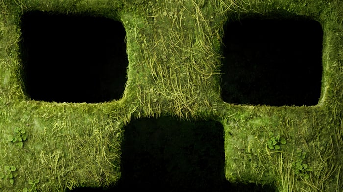 Minecraft Creeper Mossy 4K