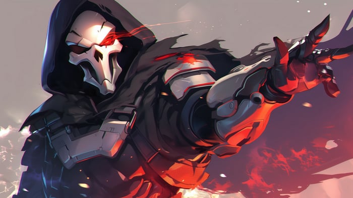 Reaper from Overwatch in 4K
