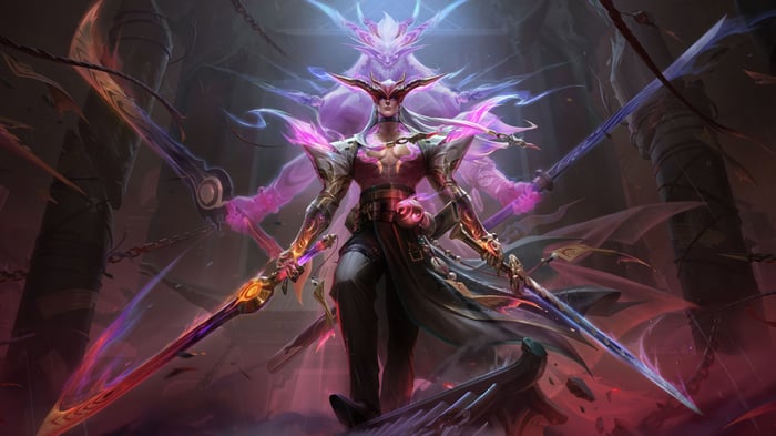 Yone Fiend Queller Splash Art 4K