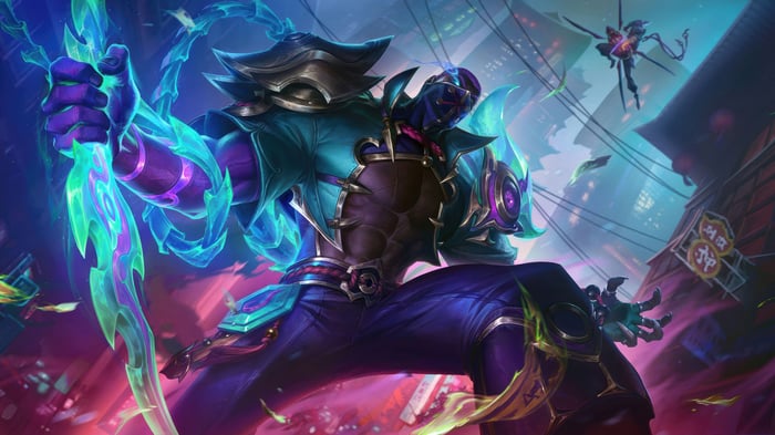 Fiend Queller Pyke in League of Legends 4K
