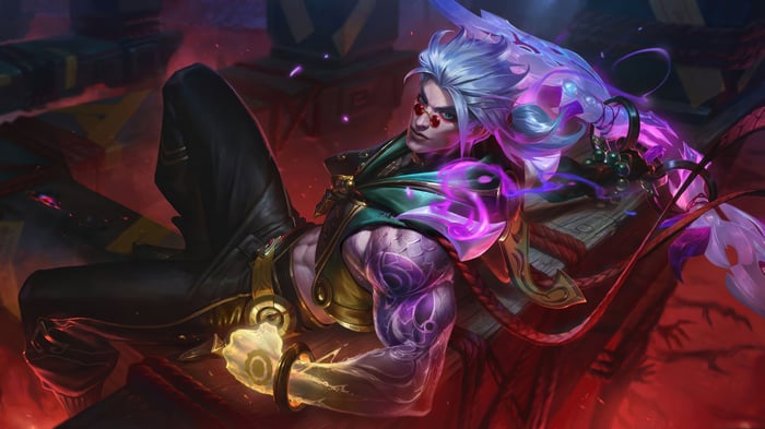 Fiend Queller Varus League of Legends Splash Art 4K