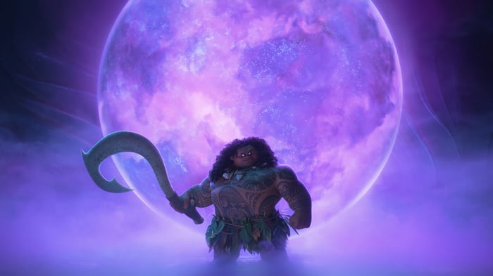 Maui from Moana 4K