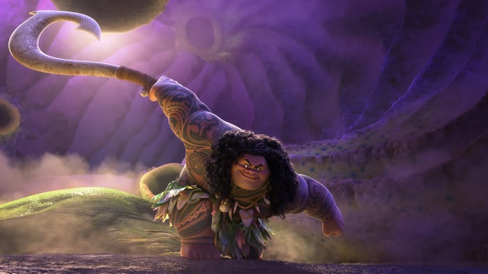 Maui from Moana 4K
