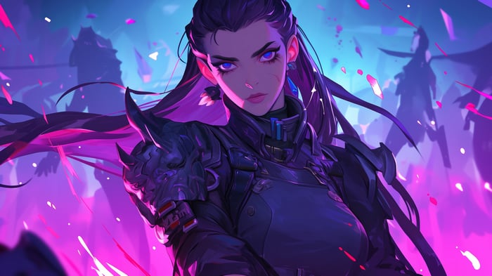 Reyna from Valorant in 4K
