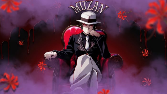 Muzan Kibutsuji in a Suit