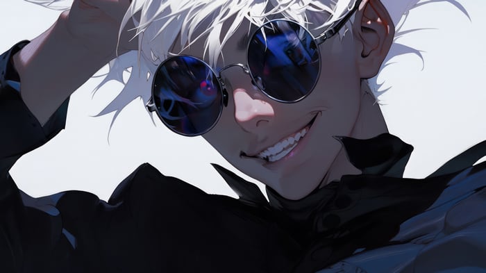Satoru Gojo from Jujutsu Kaisen in 4K