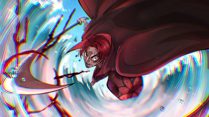 Shanks from One Piece in 4K