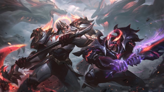 Darius and Garen from League of Legends 4K