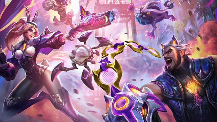 Miss Fortune, Sylas, and Anima Squad in 4K