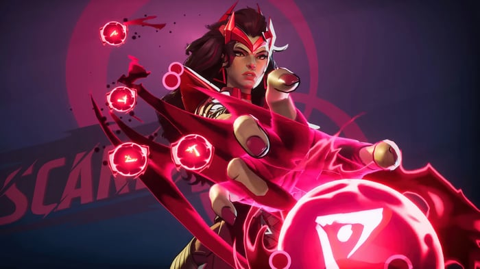 Scarlet Witch in Marvel Rivals 4K