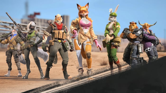 Assault Characters in 4K