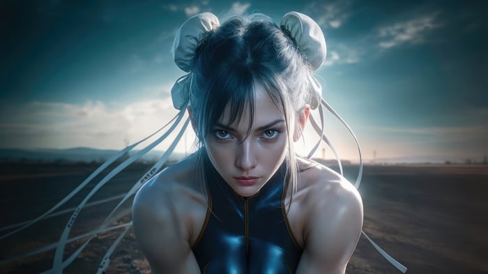 Chun Li from Street Fighter in 4K