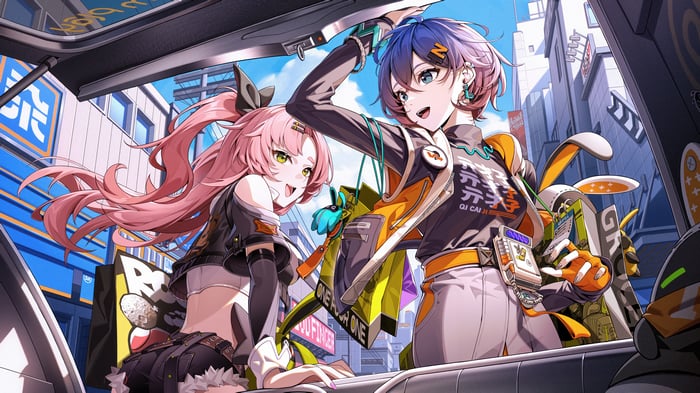 Zenless Zone Zero Nicole Demara and Belle 4K