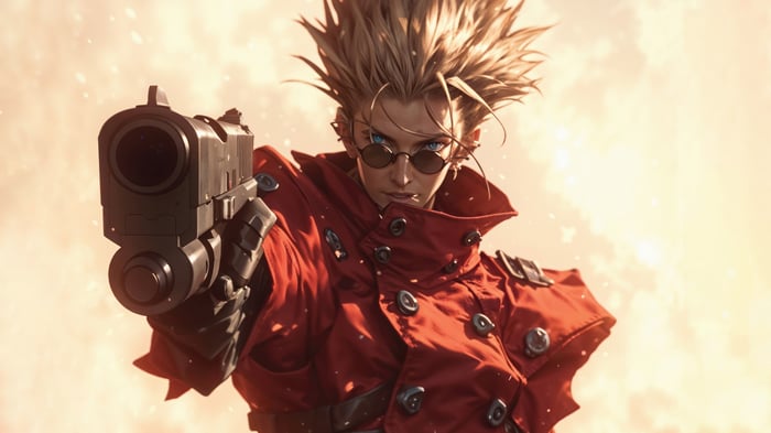 Vash The Stampede from Trigun 4K