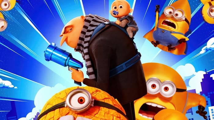 Despicable Me 4: Gru and Minions with Baby