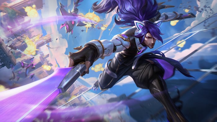 Yasuo from League of Legends in 4K