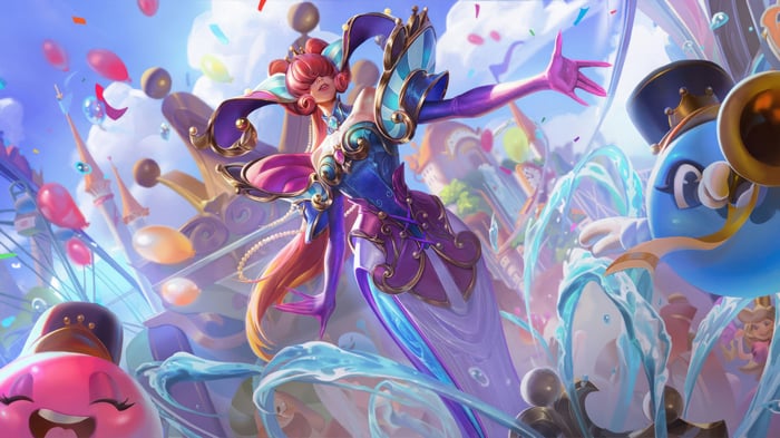 Garden Party Lissandra League of Legends Splash Art 4K