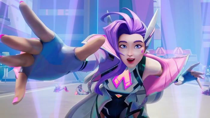 Seraphine from League of Legends Anima Squad 4K