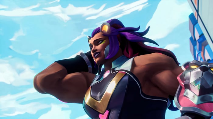Anima Squad Illaoi from League of Legends 4K