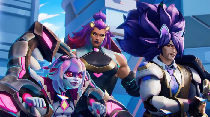 Anima Squad Briar, Illaoi, and Yasuo in 4K