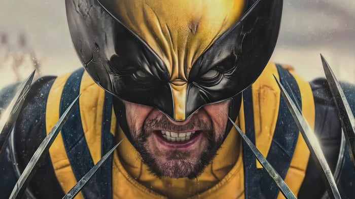 Wolverine in his iconic costume