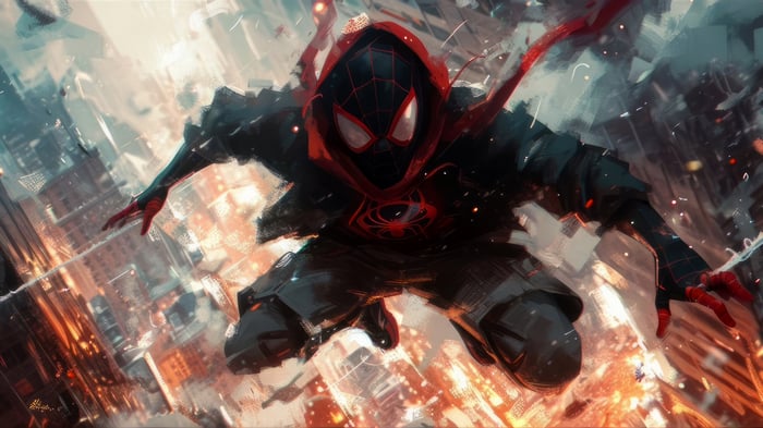 Miles Morales Spider-Man in 4K