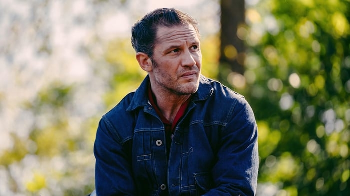Tom Hardy in The Bikeriders 4K