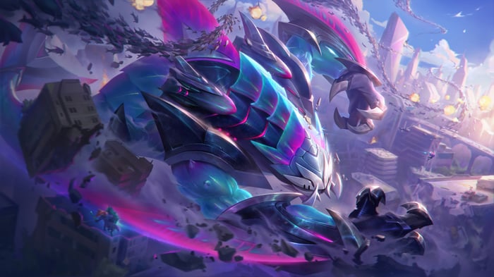 Primordian Splash Art from League of Legends 4K