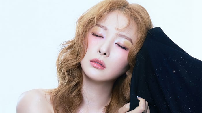Seulgi from Red Velvet with Cosmic Makeup