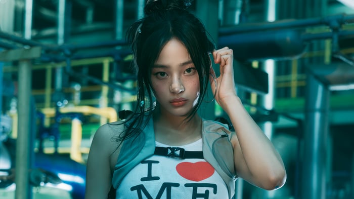Minji from NewJeans in 4K