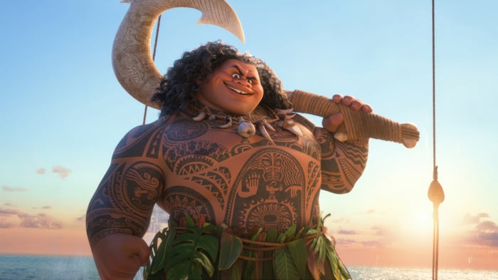Maui from Moana 4K