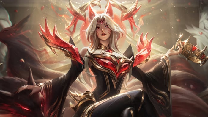 Ahri from League of Legends in 4K