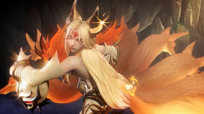 Ahri from League of Legends in 4K