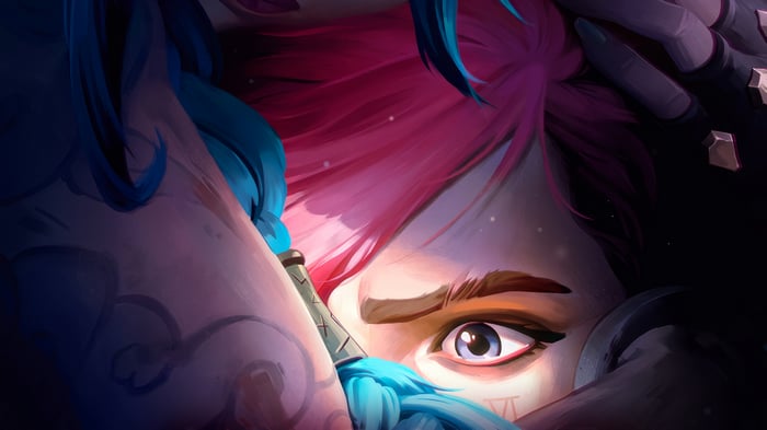 Arcane: Vi and Jinx Close-up 4K