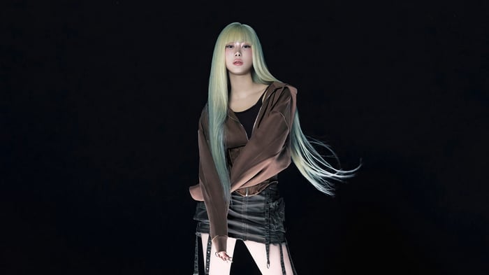 Giselle from Aespa in Kpop Armageddon 4K