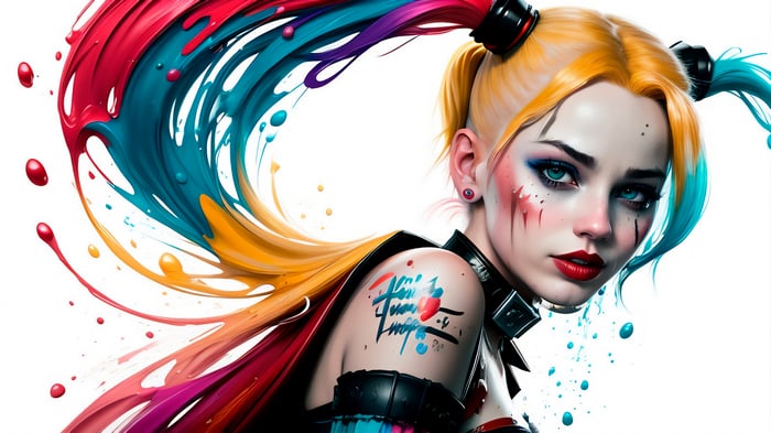 Harley Quinn DC Comics 4K