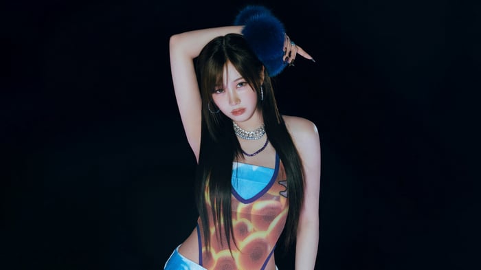 Giselle from Aespa in Supernova concept