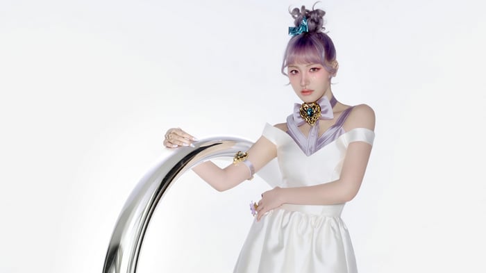 Liz from IVE in Accendio concept photo 4K