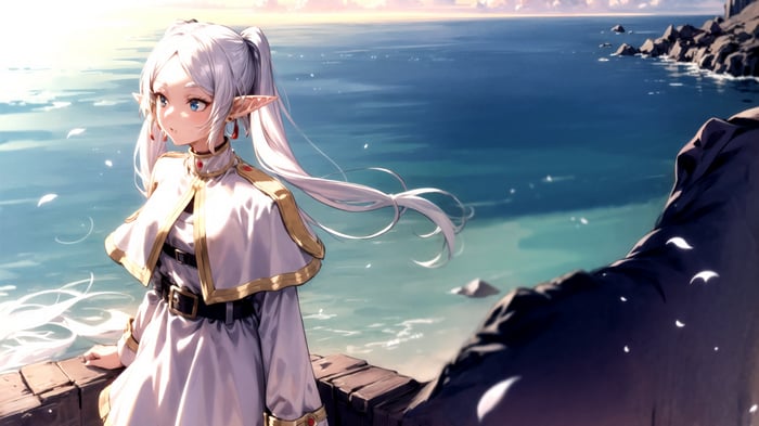 Frieren by the Sea 4K