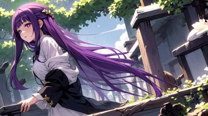 Frieren from Sousou no Frieren in 4K