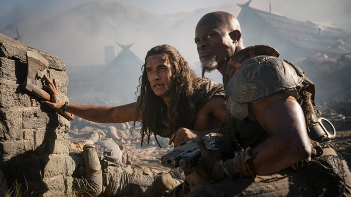 Rebel Moon: Djimon Hounsou and Staz Nair 4K