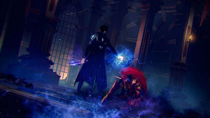 Sung Jinwoo fighting in Solo Leveling: ARISE 4K