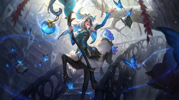 Faerie Court Lillia Splash Art 4K