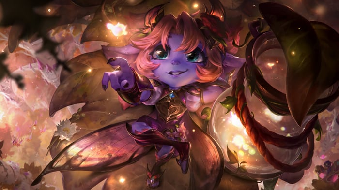Faerie Court Tristana Splash Art 4K