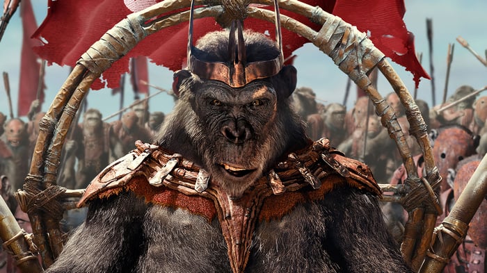 Proximus Caesar in Kingdom of the Planet of the Apes 4K