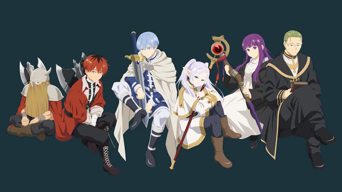 Frieren: Beyond Journey's End Characters 4K