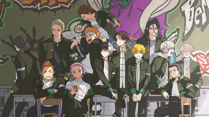 Wind Breaker Anime Group Portrait