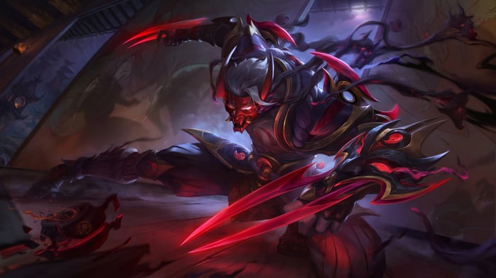 Blood Moon Zed from League of Legends 4K