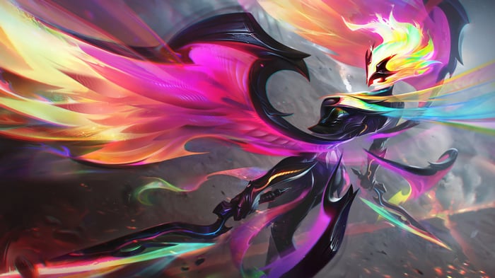 Empyrean Kayle Splash Art 4K