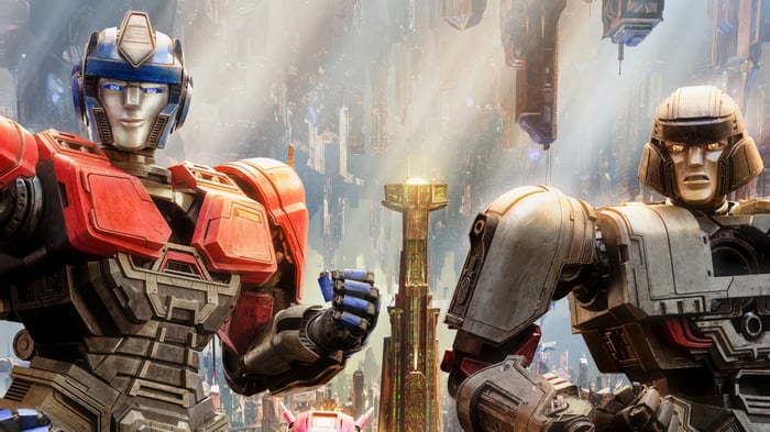 Transformers One Optimus Prime and Megatron 4K